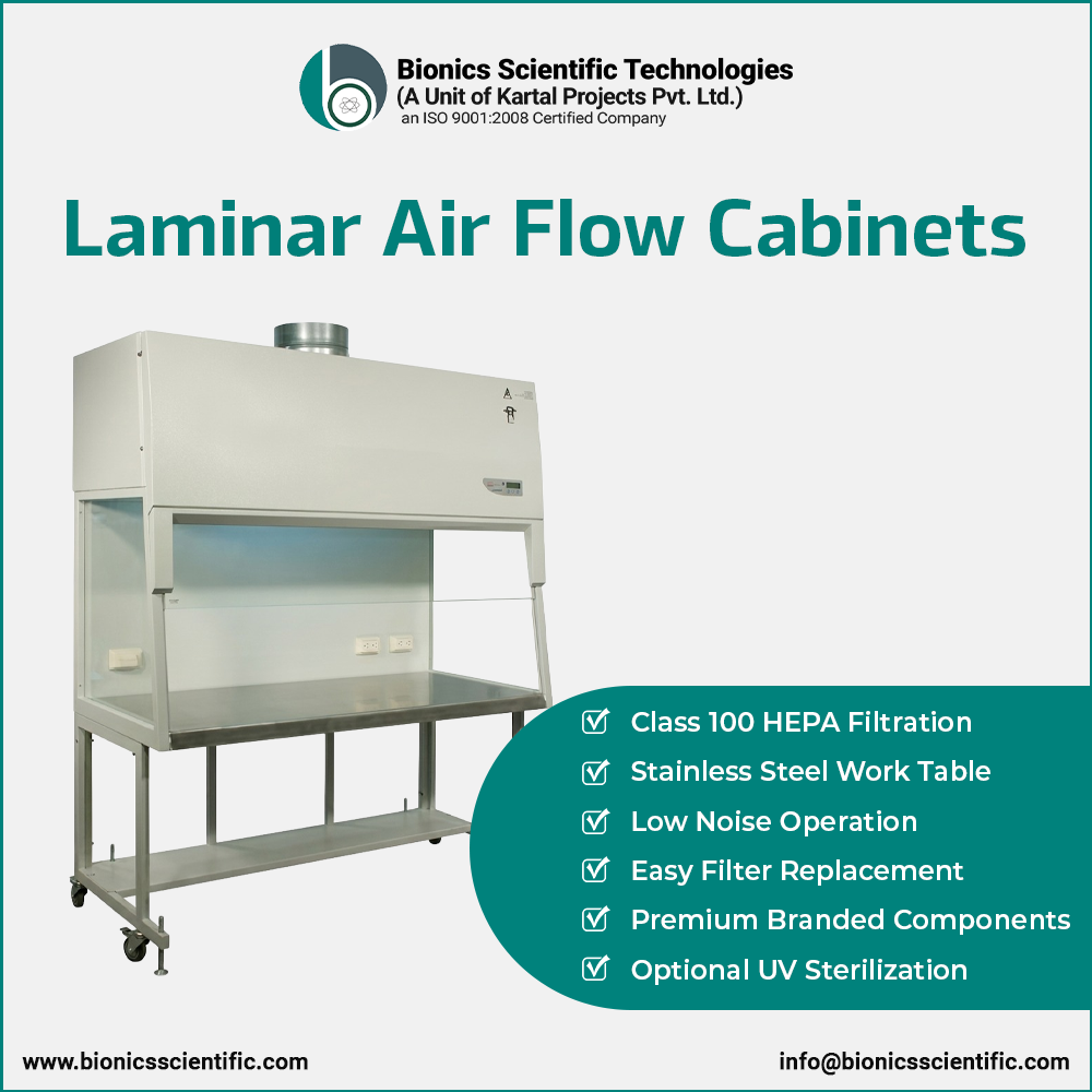 Laminar Air Flow Cabinet Manufacturer in India Laminar Air Flow Cabinet Manufacturer in India